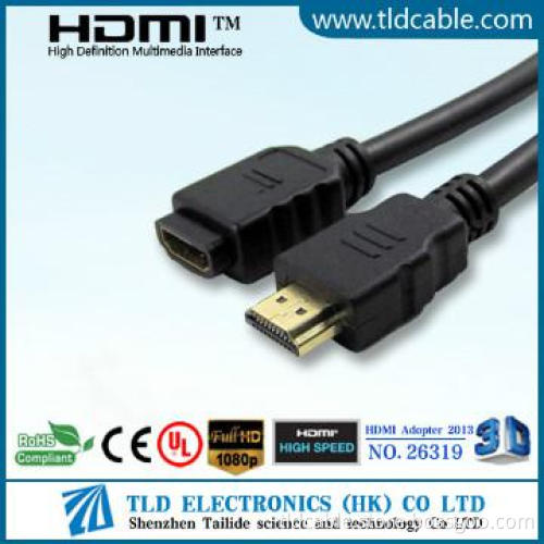 high speed HDMI cable AM to AF cable